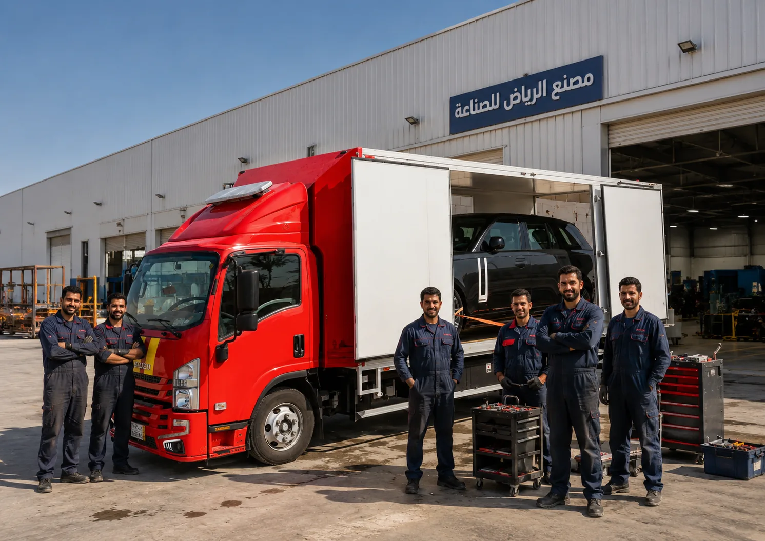 نقل المعدات الصناعية في الرياض